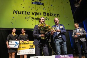 Jonge Ondernemingsprijs awarded to Carduso financed entrepreneur Nutte van Belzen 